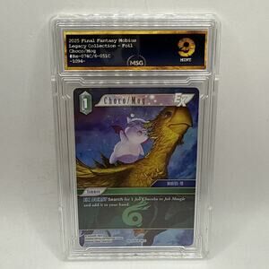 Choco/Mog Foil - Re-074C/6-051C - Final Fantasy TCG Graded 9 Mint Card